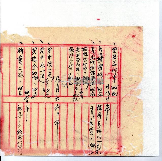 光緒廿二年廿三年廿五年協隆號日清簿藏品圖，第84張