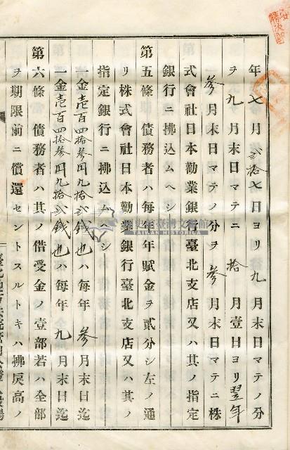 昭和八年林禮讓證書藏品圖，第4張