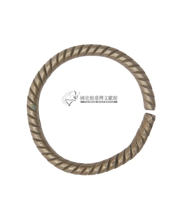 金屬製繩紋手環一對藏品圖，第4張