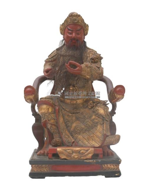 木雕吳府王爺像藏品圖，第4張