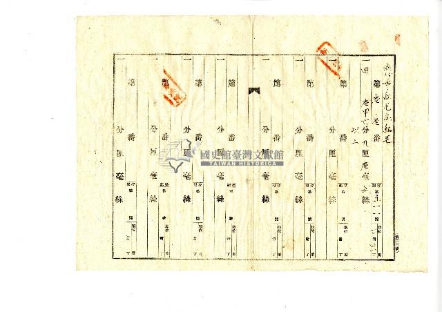 昭和二十年陳琪祥一部賣渡證書藏品圖，第4張