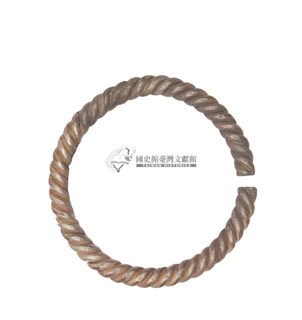 金屬製繩紋手環一對藏品圖，第4張