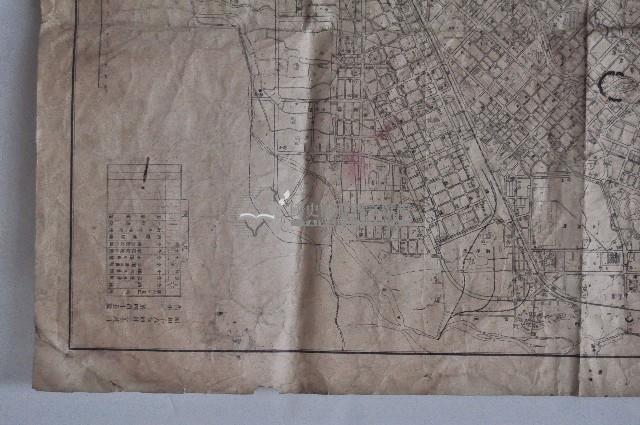 昭和十八年壹萬分之一臺中都市計畫圖藏品圖，第4張