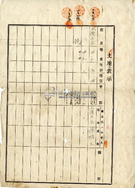 大正七年帝國製糖株式會社及張炳三土地贌耕契約書藏品圖，第4張