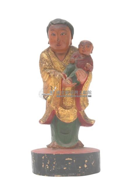 木雕鳥母像藏品圖，第4張