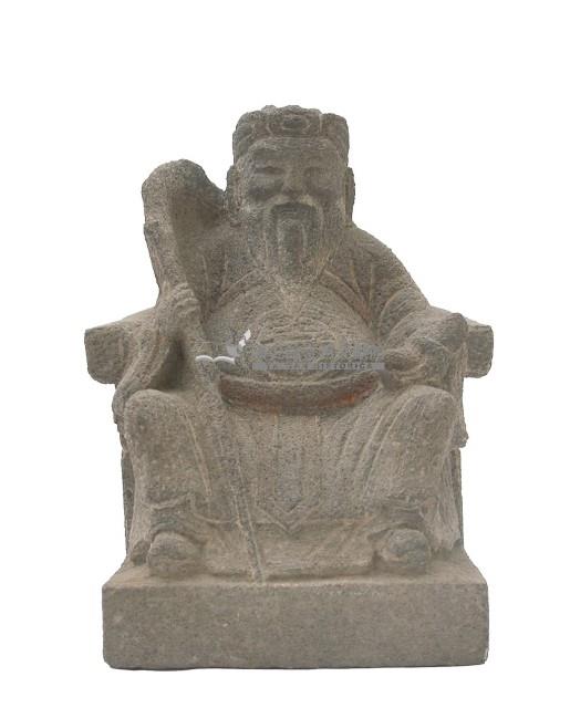 石雕土地公像藏品圖，第4張