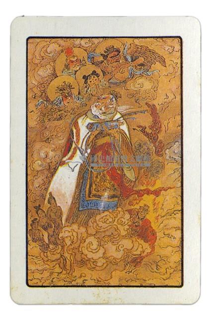 東罟企業榮譽出品封神榜撲克牌藏品圖，第4張