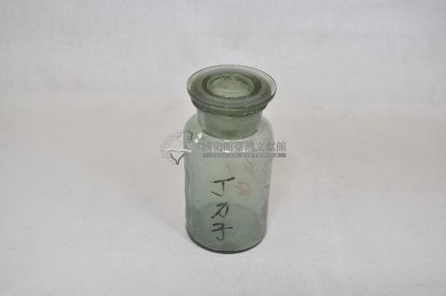 透明蓋塞廣口短頸圓形玻璃藥瓶（十三件）藏品圖，第14張