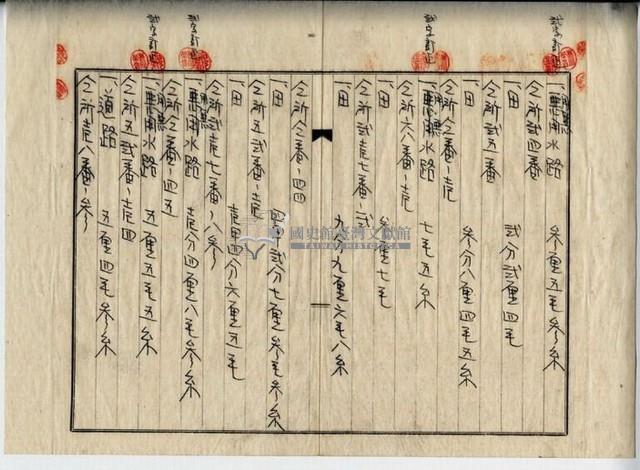 昭和十五年廖溫義賣買契約書藏品圖，第14張