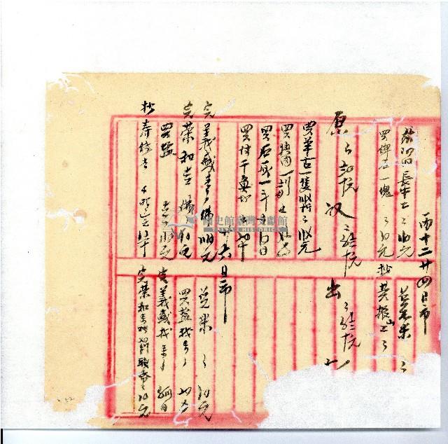 光緒廿二年廿三年廿五年協隆號日清簿藏品圖，第55張