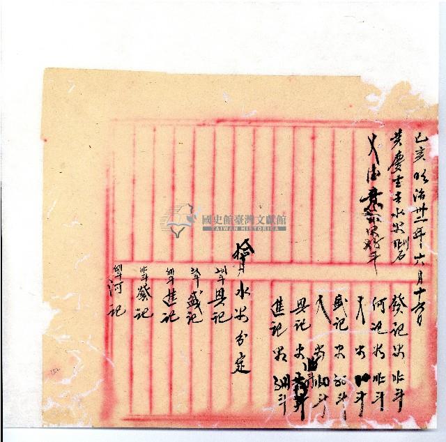 光緒廿二年廿三年廿五年協隆號日清簿藏品圖，第155張