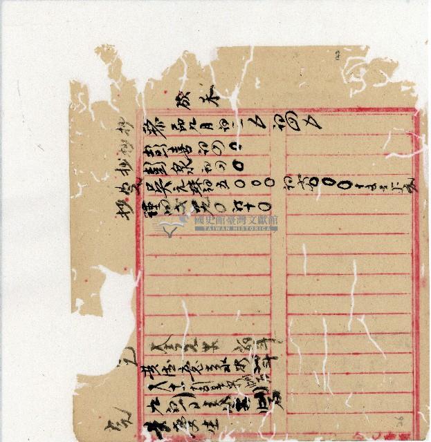 光緒二十年陳協隆號出入數簿藏品圖，第145張