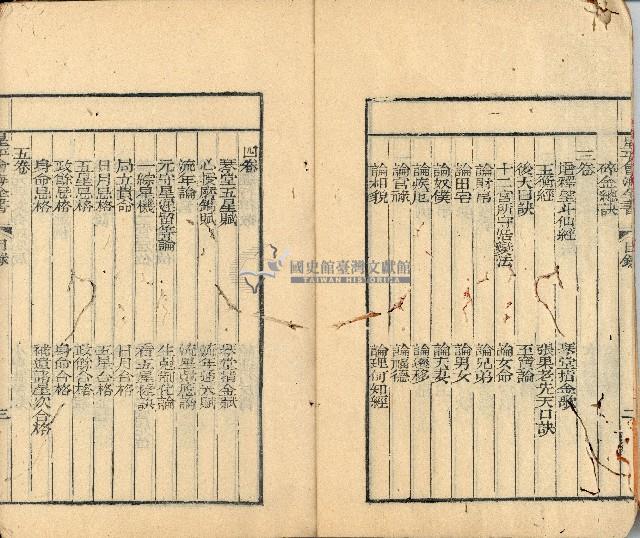 光緒三年金山人輯著《增補星平會海全書》墨潤堂藏板還讀齋原本藏品圖，第5張