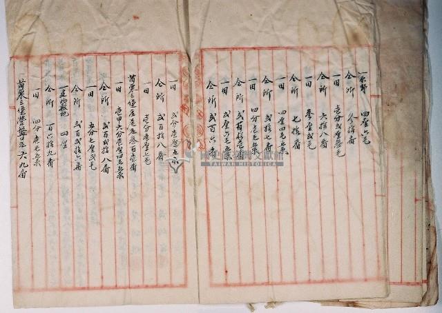 明治四十一年黃啟泰身亡由林氏謹為管理人所立管理人選任親族協議決定書藏品圖，第5張