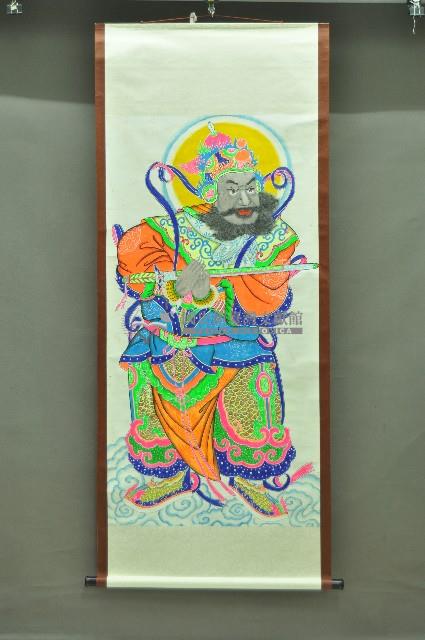 喪葬禮俗圖畫掛軸藏品圖，第5張