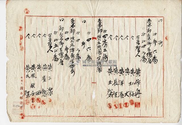 公業地分管協議書藏品圖，第15張