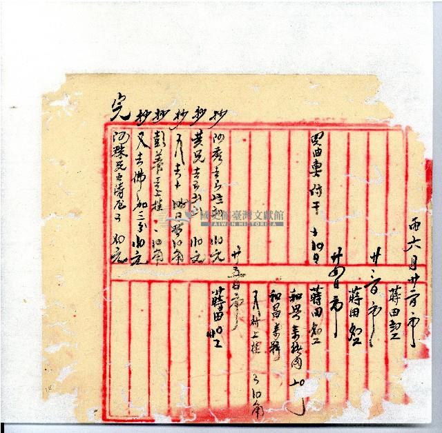 光緒廿二年廿三年廿五年協隆號日清簿藏品圖，第15張