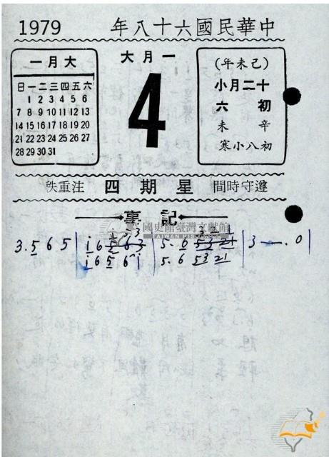 野餐伴奏譜等多種蔡秋淋作樂譜藏品圖，第15張