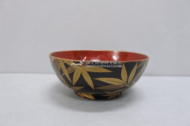 木胎圓形黑漆地蓋椀藏品圖，第25張