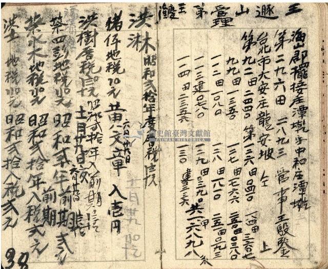 昭和十九年王殷鑑帳簿藏品圖，第38張