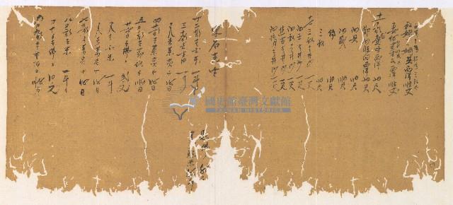 光緒三年陳協和號出入數簿藏品圖，第58張