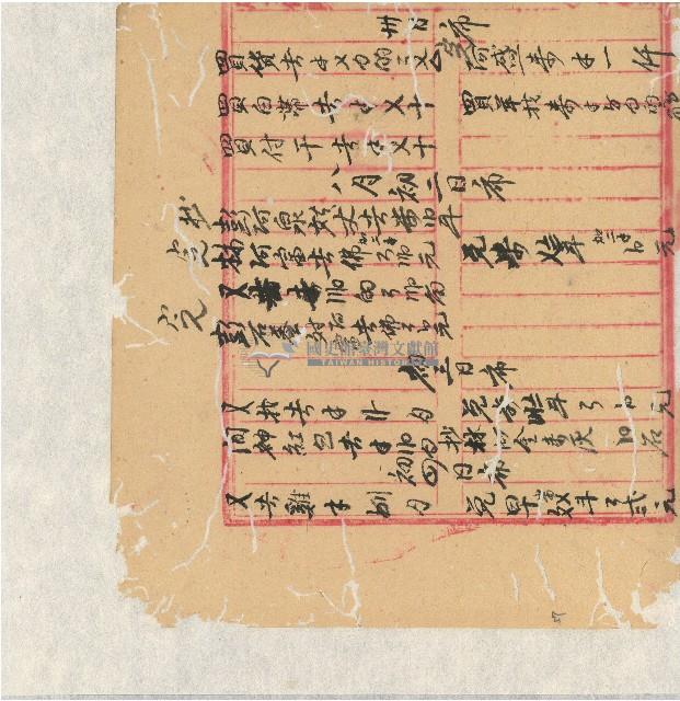 光緒二十年陳協隆號出入數簿藏品圖，第58張