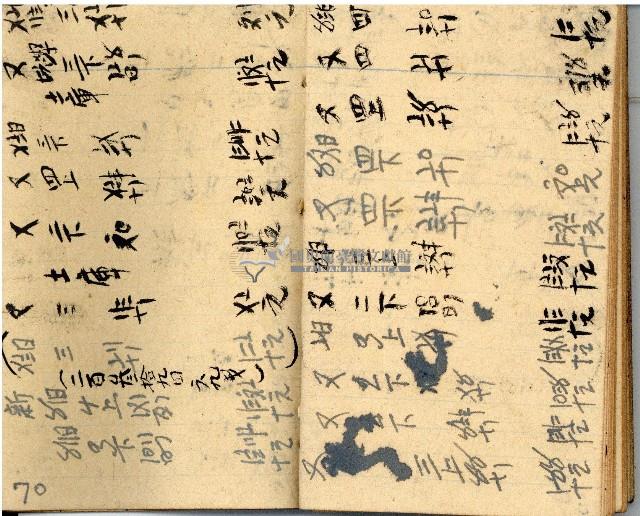 昭和十九年三級上茶葉組合帳簿藏品圖，第68張