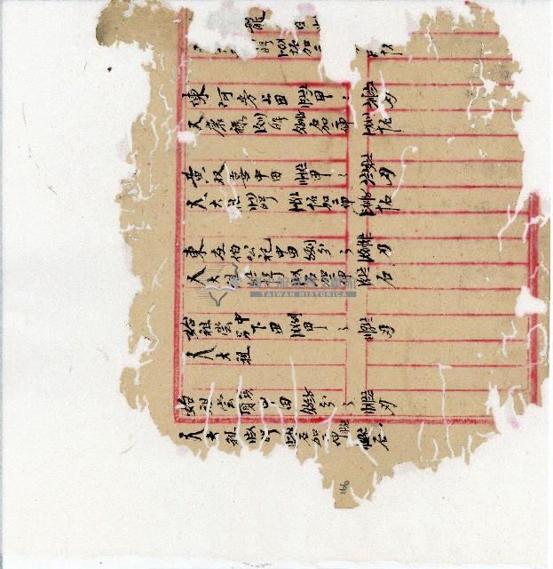 光緒二十年陳協隆號出入數簿藏品圖，第168張