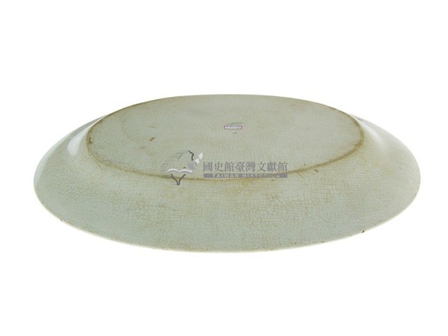 藍口白瓷橢圓形盤（多件）藏品圖，第8張