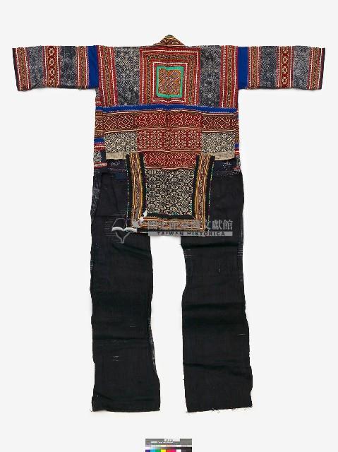 中國普安苗族女性服飾一套及背帶藏品圖，第5張