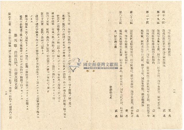 昭和十九年深坑庄農會會則藏品圖，第8張