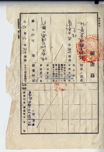 昭和二十年廖公瑾等2人登記濟副本藏品圖，第8張