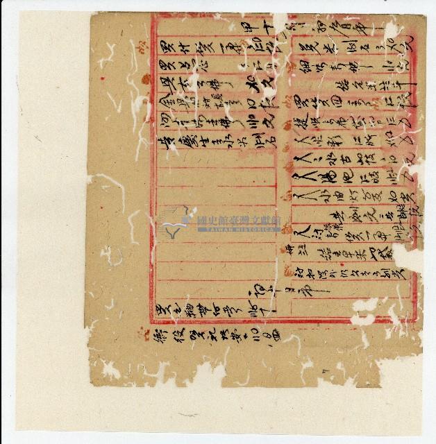 光緒二十年陳協隆號出入數簿藏品圖，第8張