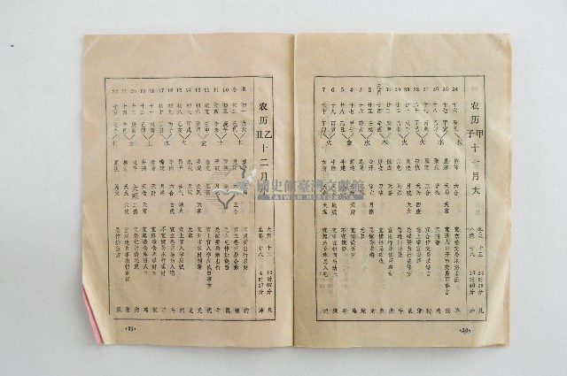 一九八八年通書藏品圖，第18張