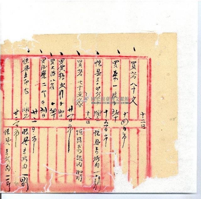 光緒廿二年廿三年廿五年協隆號日清簿藏品圖，第118張