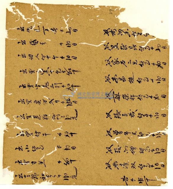 光緒十年陳協和號出入數簿藏品圖，第28張