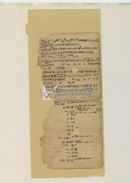 土庫大坪王家家族族譜帳冊等41頁藏品圖，第39張