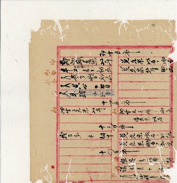 光緒二十年陳協隆號出入數簿藏品圖，第39張