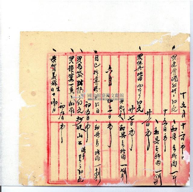 光緒廿二年廿三年廿五年協隆號日清簿藏品圖，第79張