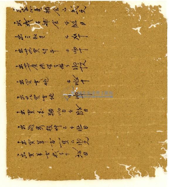 光緒六年陳協和號出入數簿藏品圖，第9張