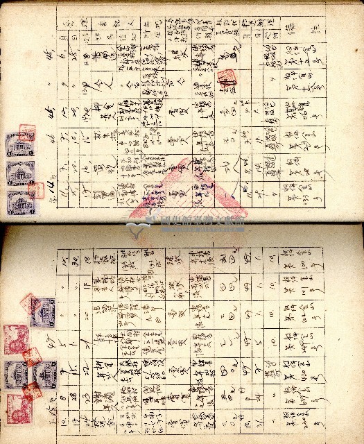 民國四十年度臺灣省臺北縣土地代書事務記載簿藏品圖，第9張