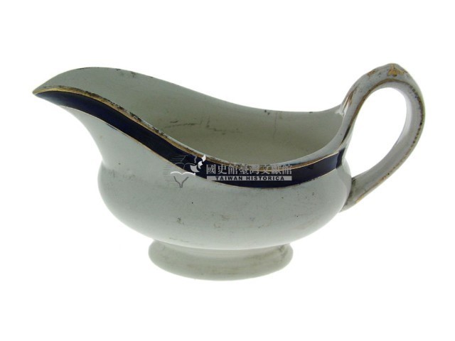 白地黑邊廣口執耳流嘴壺(多組)藏品圖，第9張