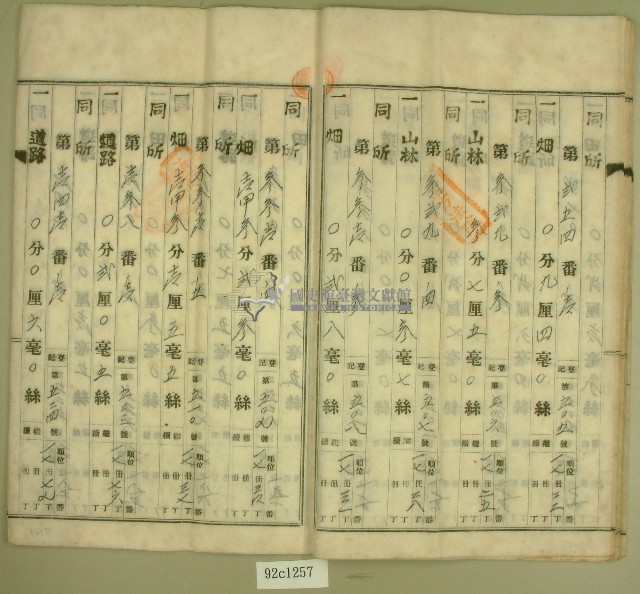 昭和二十年范朝燈登記名義人表示變更登記申請書藏品圖，第9張
