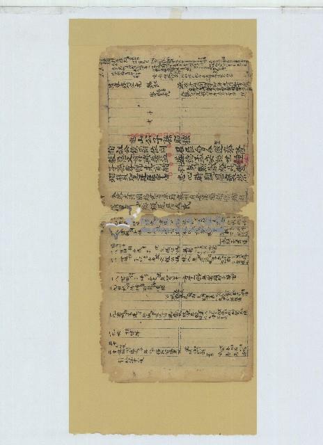 土庫大坪王家家族族譜帳冊等41頁藏品圖，第19張