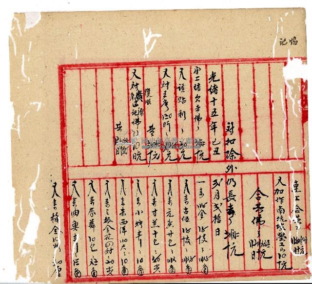 光緒十年協源號合夥簿藏品圖，第29張