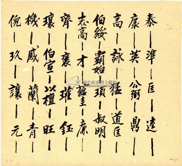 明治三十三年帳簿藏品圖，第92張