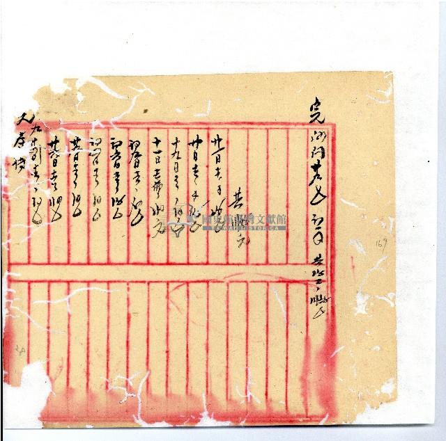 光緒廿二年廿三年廿五年協隆號日清簿藏品圖，第172張