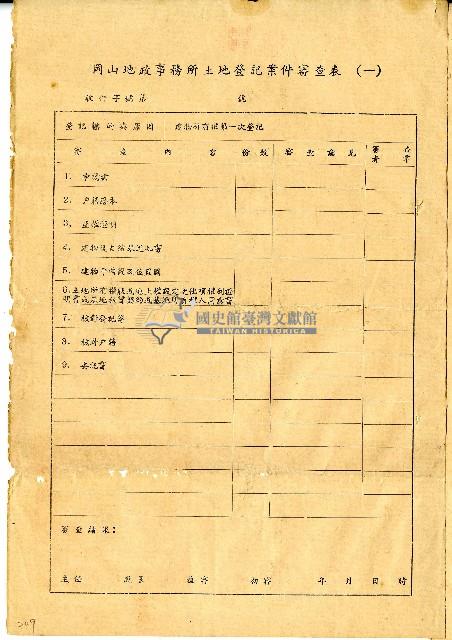 民國四十二年凌新仰等土地建築改良物贈與所有權移轉契約書藏品圖，第2張