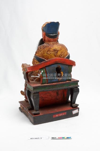 木雕地官大帝神像藏品圖，第2張