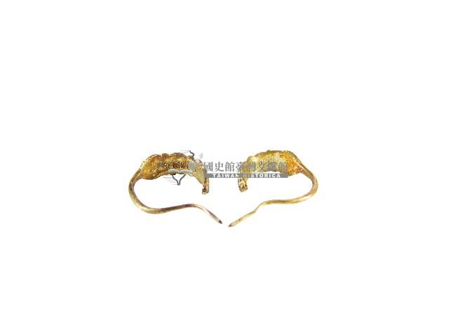 雙心釘狀耳環藏品圖，第2張